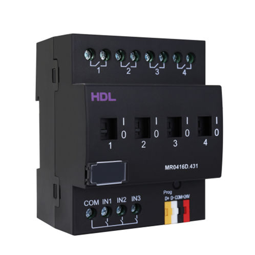 Actionneur de commutation pour installation domotique - HDL-MR0416D.431 - HDL Automation Co., Ltd - sur rail DIN / résidentiel / professionnel