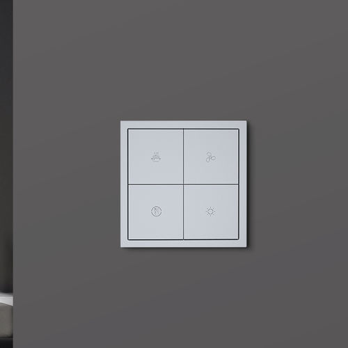 Panneau de contrôle pour installation domotique - Tile Series 4 Buttons - HDL Automation Co., Ltd - pour système de chauffage / pour luminaire / pour climatisation