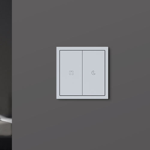 Panneau de contrôle pour installation domotique - Tile Series 2 Buttons - HDL Automation Co., Ltd - pour luminaire / pour climatisation / mural