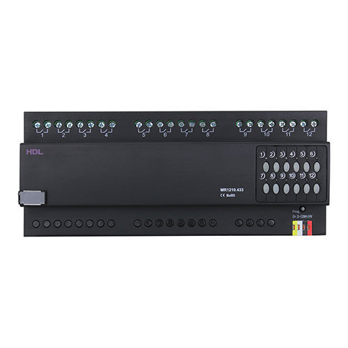 Actionneur de commutation pour installation domotique - HDL-MR1210.433 - HDL Automation Co., Ltd - sur rail DIN / résidentiel / professionnel