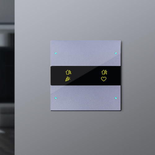 Panneau de contrôle pour installation domotique - Granit UE - HDL Automation Co., Ltd - pour luminaire / pour système de ventilation / mural