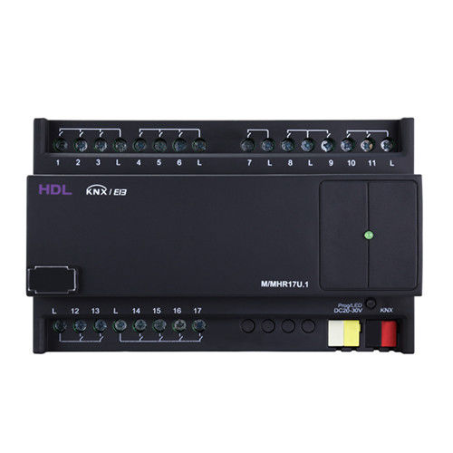 Actionneur de commutation pour installation domotique - M/MHR17U.1 - HDL Automation Co., Ltd - KNX / sur rail DIN / résidentiel