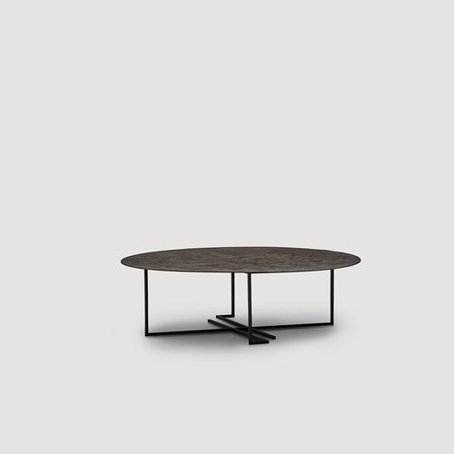Table basse contemporaine - URUSHI - da - en métal / ronde / résidentielle