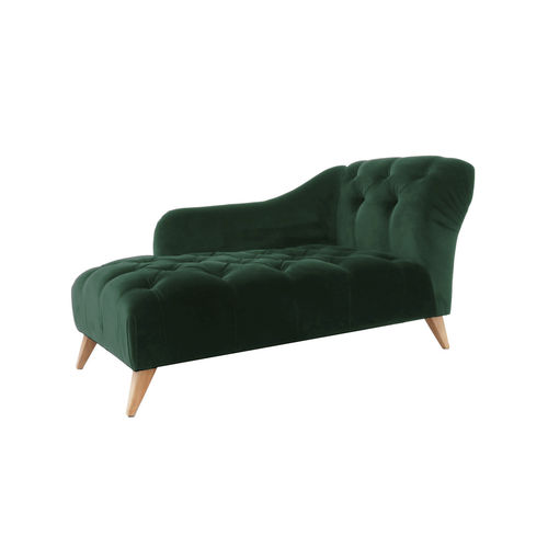 Méridienne classique - A 633 - ANNIBALE COLOMBO - en tissu / en bois