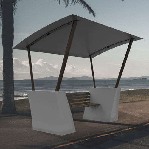 Abri pour espace public - Block - Bottega 7