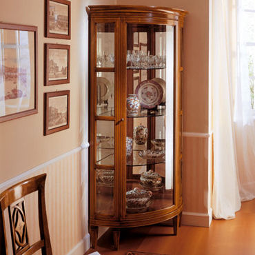 Vitrine classique - 358 - Crestan snc di Crestan Giovanni e Angelica - en verre bombé / en bois