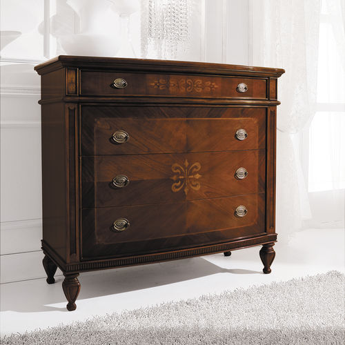Commode de style - 1490 - Crestan snc di Crestan Giovanni e Angelica - en bois / pour chambre d'hôtel / contract