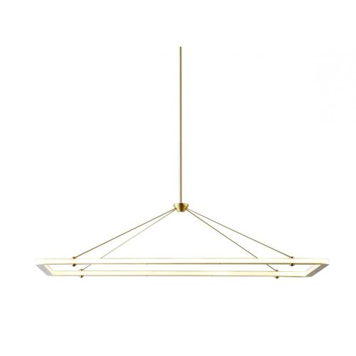 Suspension - AL0157R HALO - Alan Mizrahi Lighting - en métal / en acrylique / contemporaine