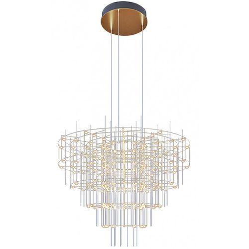 Lustre moderne - IQ2189 SPY - Alan Mizrahi Lighting - en métal / à LED / couleur personnalisable