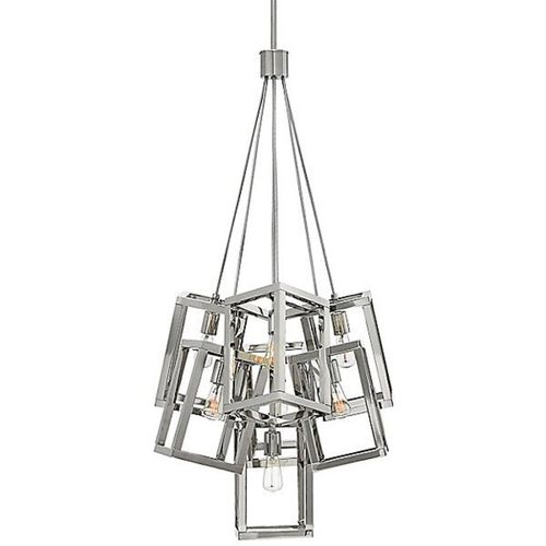 Lustre moderne - JR1987 ENSEMBLE - Alan Mizrahi Lighting - en acier / rectangulaire / à LED