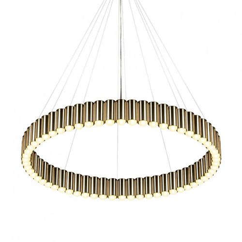Lustre moderne - KA1799 CAROUSEL XL - Alan Mizrahi Lighting - en laiton / 1 niveau / à LED