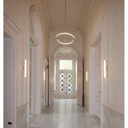 Suspension - AL0160 HALO - Alan Mizrahi Lighting - en acier / en acrylique / contemporaine
