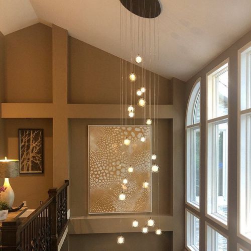 Lustre contemporain - AM6609 BOCCI METEOR - Alan Mizrahi Lighting - en cristal / en métal / à boules
