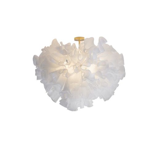 Lustre contemporain - IQ2059 EVE RIBBON - Alan Mizrahi Lighting - en verre / en métal / 1 ampoule