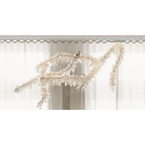 Lustre contemporain - IB1350 ICE BRANCH - Alan Mizrahi Lighting - en cristal / à LED / blanc