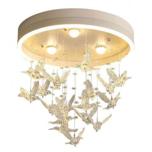 Lustre contemporain - IQ8060 MODERN CRYSTAL - Alan Mizrahi Lighting - en verre / en métal / à LED