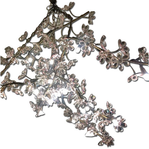 Lustre contemporain - IQ8061 PLUM BLOSSOM - Alan Mizrahi Lighting - en cristal / en bronze / sur mesure