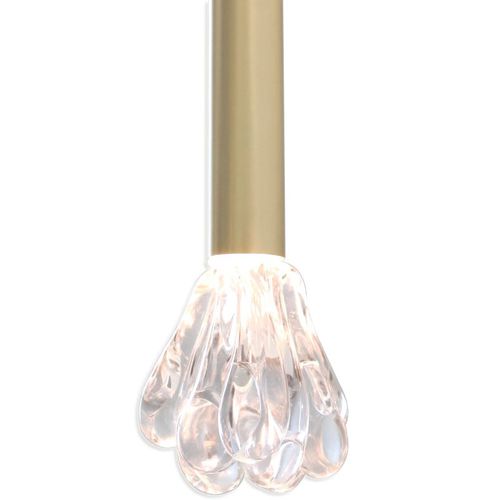 Suspension - IQ8443 DEW PENDANT - Alan Mizrahi Lighting - en métal / en verre / contemporaine