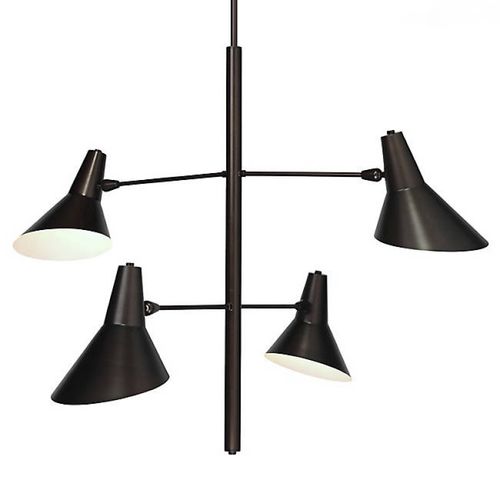 Lustre vintage - IQ2153 FRANCO - Alan Mizrahi Lighting - en métal / professionnel / candélabre