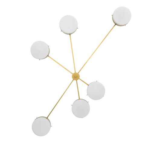 Lustre vintage - IQ8366 CELESTE - Alan Mizrahi Lighting - en verre / en métal / professionnel