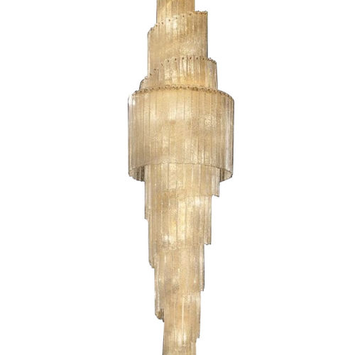 Lustre classique - IQ2067 GRANIGLIA - Alan Mizrahi Lighting - en métal / en verre / cascade