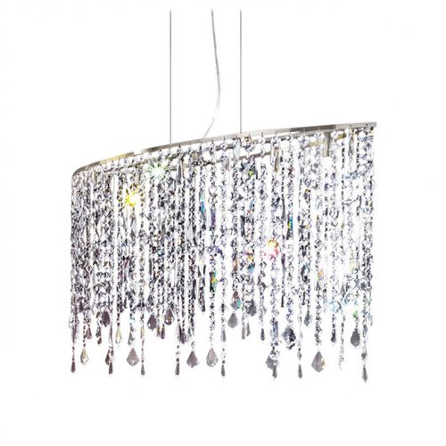 Lustre contemporain - AM5400 MARILYN - Alan Mizrahi Lighting - en cristal / en chrome / en fer