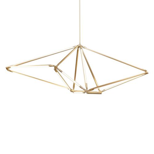 Lustre contemporain - DV5613 SHY - Alan Mizrahi Lighting - en verre / professionnel / géométrique