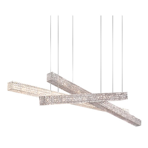 Suspension - JK006 FLAMMIFERO - Alan Mizrahi Lighting - en métal / en cristal / contemporaine