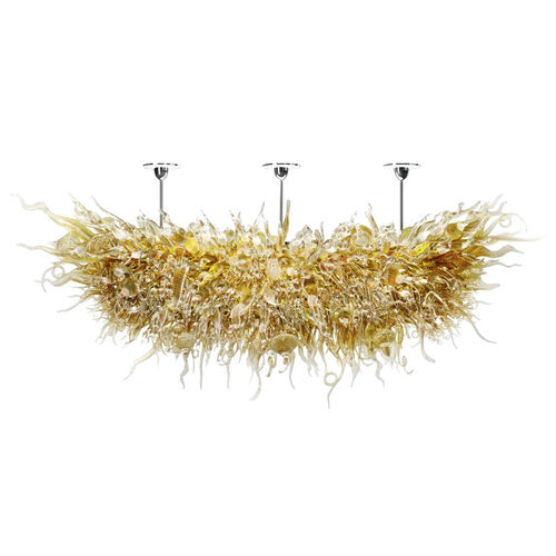 Lustre design original - DV8868 GIARDINO - Alan Mizrahi Lighting - en verre / en chrome / professionnel