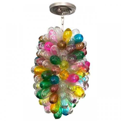 Suspension - AL0126 SCULPTURAL BALLOON - Alan Mizrahi Lighting - en nickel / en verre / contemporaine
