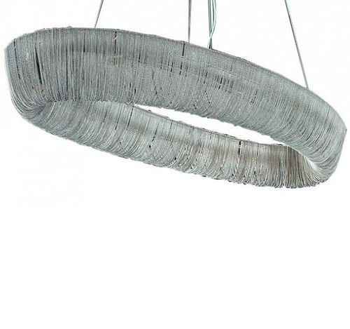 Lustre contemporain - JT214 CELLINI - Alan Mizrahi Lighting - en aluminium / 10 ampoules / géométrique