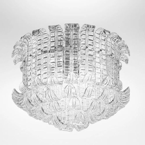 Plafonnier contemporain - IQ3418 MAIDA  - Alan Mizrahi Lighting - rond / en verre de Murano / à LED