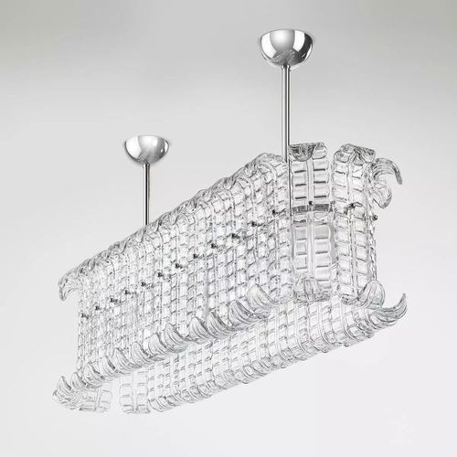 Lustre contemporain - IQ3419 MAIDA  - Alan Mizrahi Lighting - en cristal / en verre de Murano / en métal