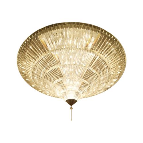 Lustre contemporain - AM2000 EXQUISITE - Alan Mizrahi Lighting - en acier inoxydable / en cristal / professionnel