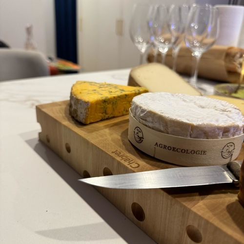 Planche à découper en bois - gruyère - Chabret - huilée / lisse / résidentielle