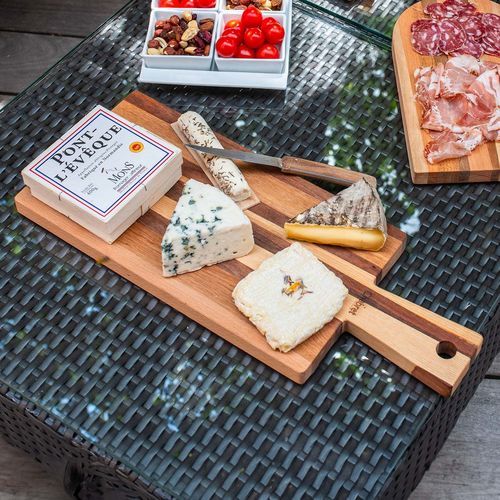 Planche à découper en chêne - Planche à manches - Chabret - en noyer / en hêtre / huilée