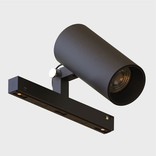 Éclairage sur rail 48 V - ROSS D/I - Brilumen - à LED / cylindrique / en aluminium