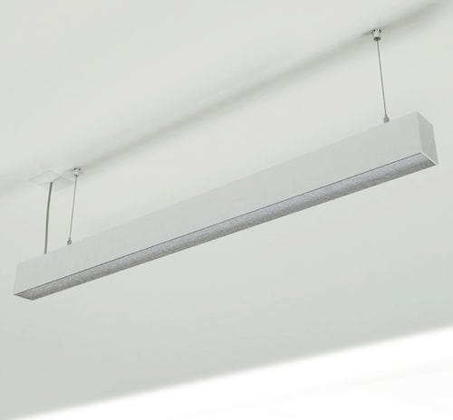 Luminaire suspendu - ORIS PLUS HIGH PERFORMANCE MICROPRISMATIC - Brilumen - à LED / linéaire / IP40