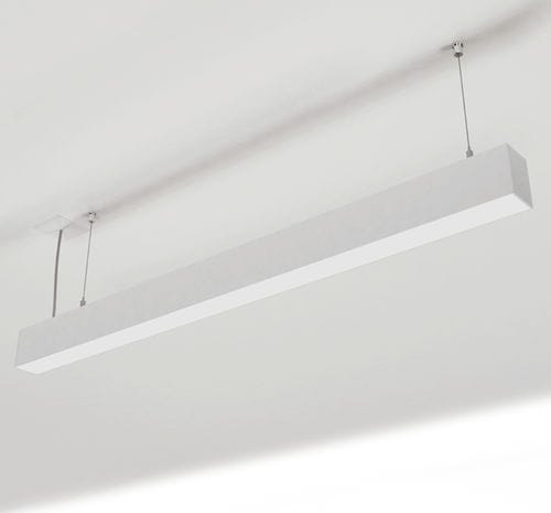 Luminaire suspendu - ORIS PLUS HIGH PERFORMANCE OPAL - Brilumen - à LED / linéaire / IP40