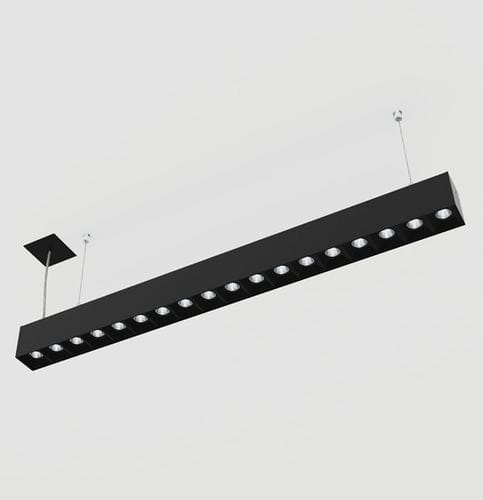 Luminaire suspendu - ORIS PLUS EFFICIENCY LOW GLARE - Brilumen - à LED / linéaire / IP40