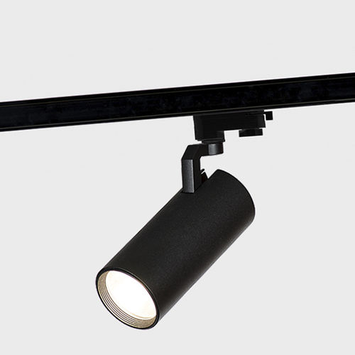 Éclairage sur rail à LED - SPAR 24W - Brilumen - cylindrique / en aluminium / pour commerce