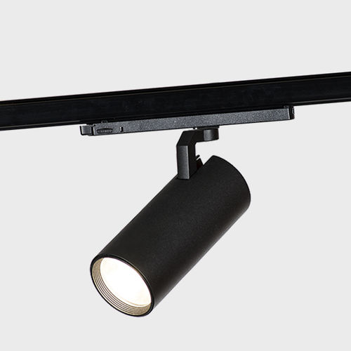 Éclairage sur rail à LED - SPAR 29W - Brilumen - cylindrique / en aluminium / pour commerce