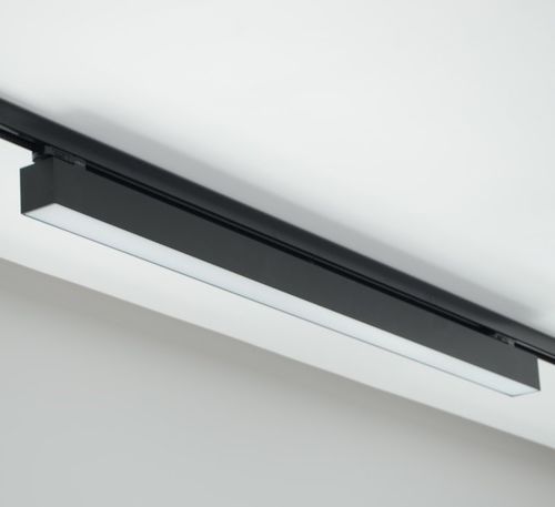 Éclairage sur rail à LED - ORIS 50 MICROPRISMATIC - Brilumen - rectangulaire / en aluminium anodisé / professionnel