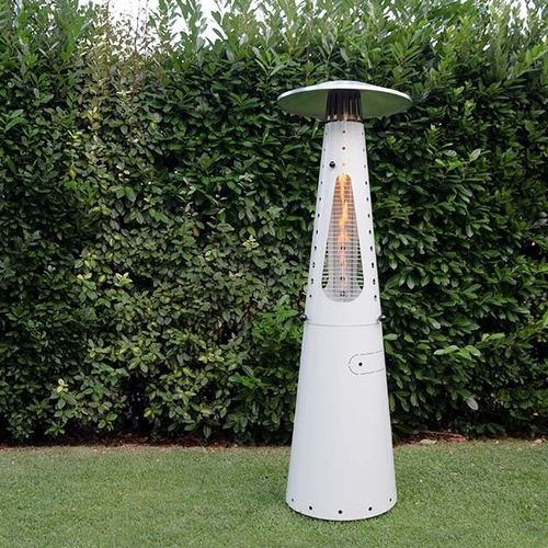 Chauffage de terrasse de sol - Hugfire - Focotto srl - à gaz / à roulettes / vertical