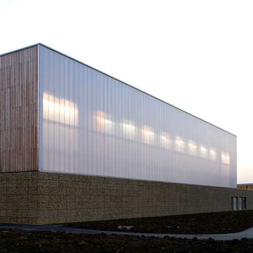 Système de façade en verre - CONTROLITE® - Danpal - en aluminium
