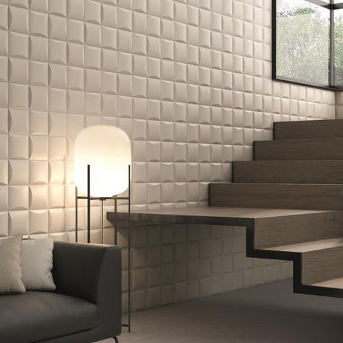Mosaïque en céramique - BENT - DECUS CERAMICA - brillante / 3D / d'intérieur
