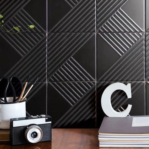 Mosaïque en céramique - LINES - DECUS CERAMICA - brillante / 3D / d'intérieur