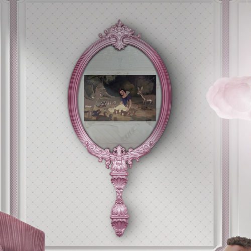 Miroir TV mural - MAGICAL  - Circu - de style / argenté / pour enfant