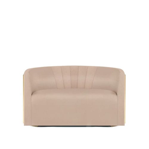 Canapé contemporain - GRACE - Essential Home - en velours / avec accoudoirs / tapissé