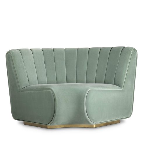Canapé modulable - SOPHIA - Essential Home - d'angle / contemporain / en velours